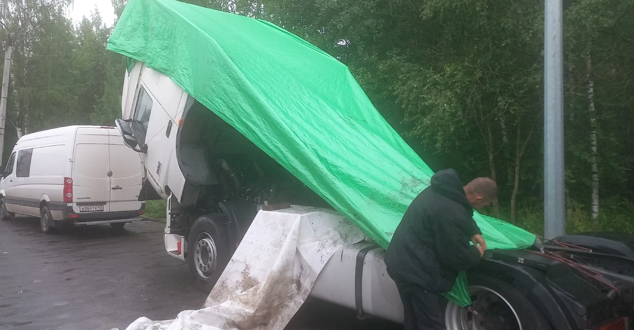 Ремонт компрессора DAF Замена компрессора на грузовике DAF