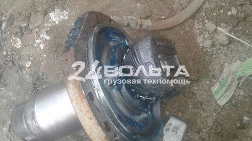 Замена ступичного подшипника КамАЗ 5490