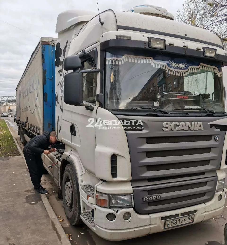 Ремонт стартера Scania 4 серии Замена стартера Scania 4 серии