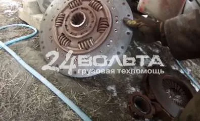 Замена сцепления MAN TGX